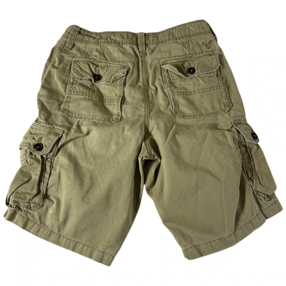 American Eagle Outfitters Cargo Shorts‎ 30 Beige Authentic Classic Fit Casual